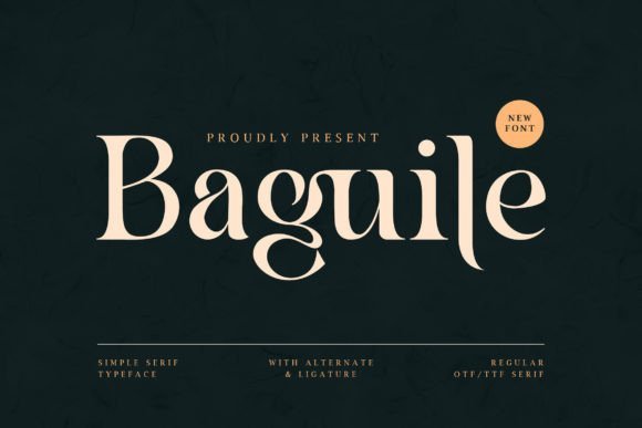 Baguile Font - Featured Image