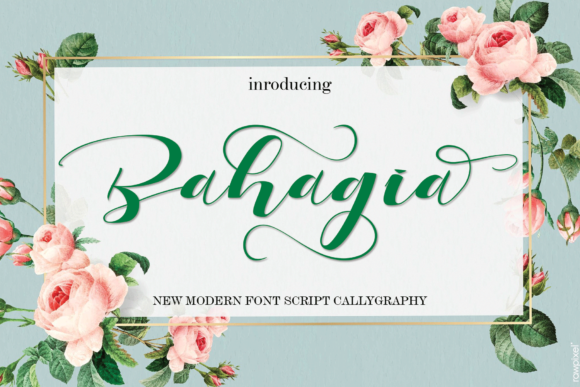 Bahagia Font - Featured Image
