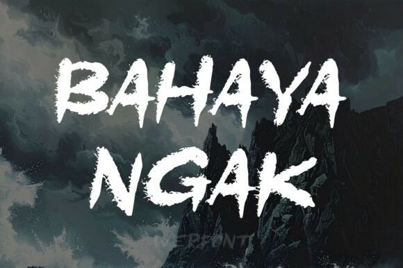 Bahaya Ngak Font - Featured Image
