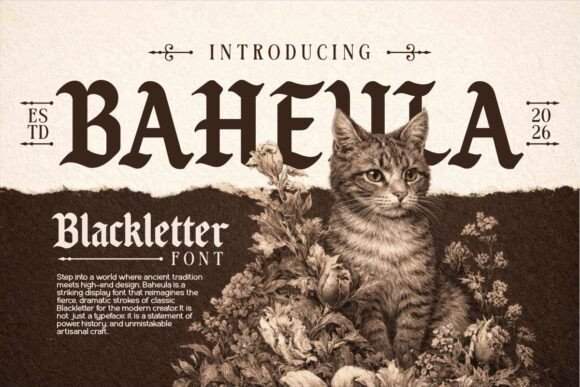 Baheula Font - Featured Image