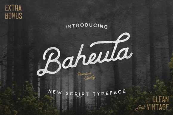 Baheula Font - Featured Image