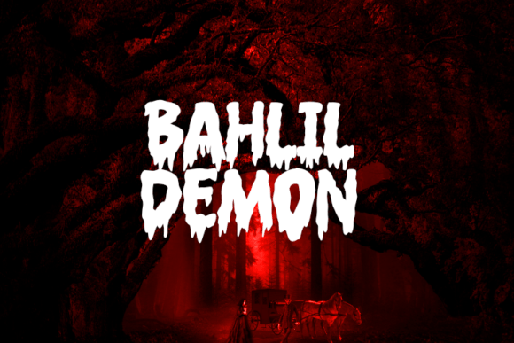 Bahlil Demon Font - Featured Image