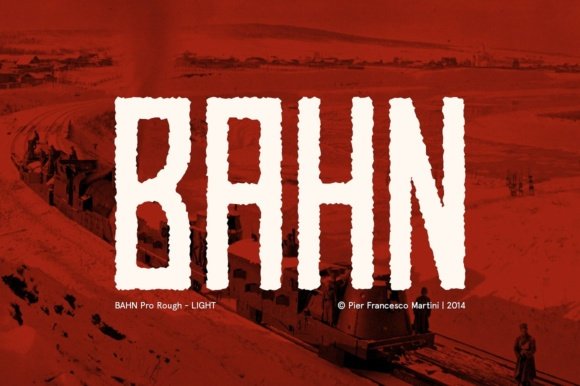 Bahn Light Font - Featured Image