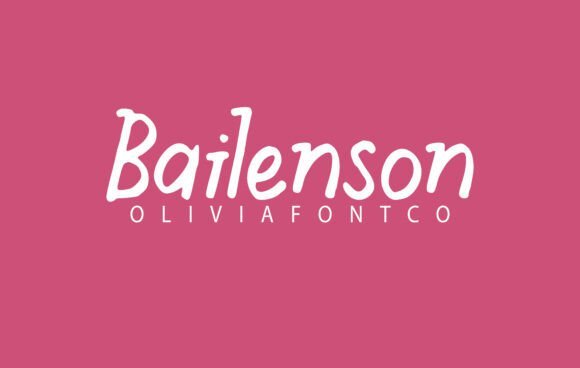 Bailenson Font - Featured Image