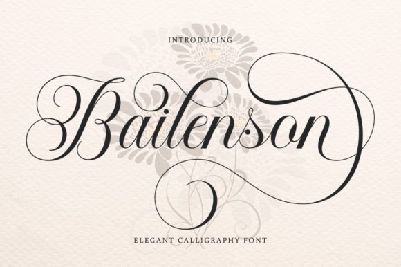 Bailenson Font Font - Featured Image