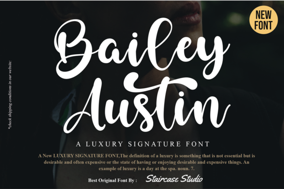 Bailey Austin Font - Featured Image
