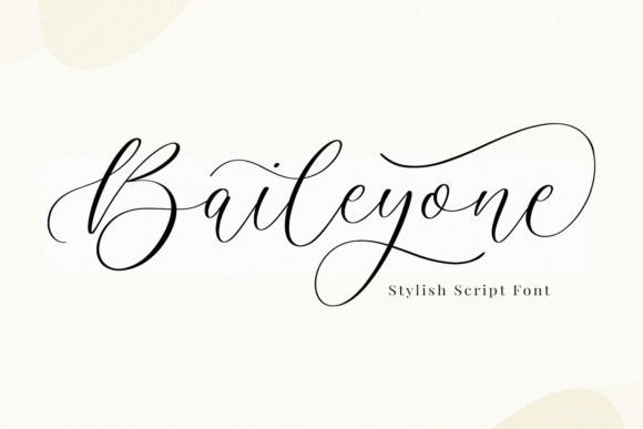 Baileyone Font - Featured Image