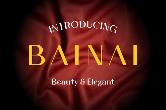 Bainai Font - Featured Image