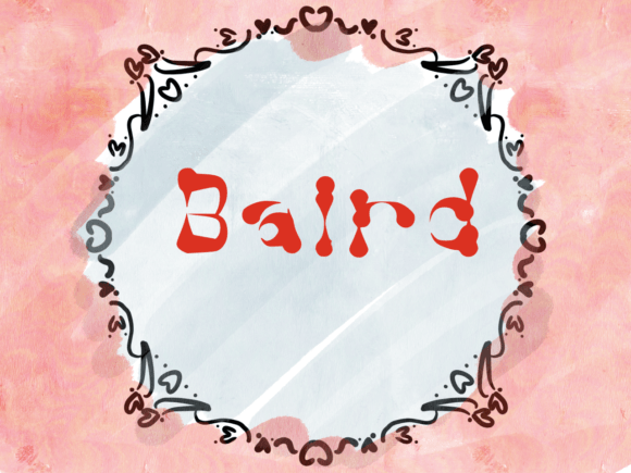 Baird Font - Featured Image
