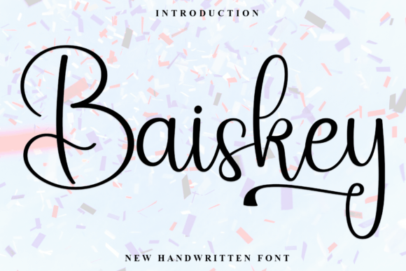 Baiskey Font - Featured Image