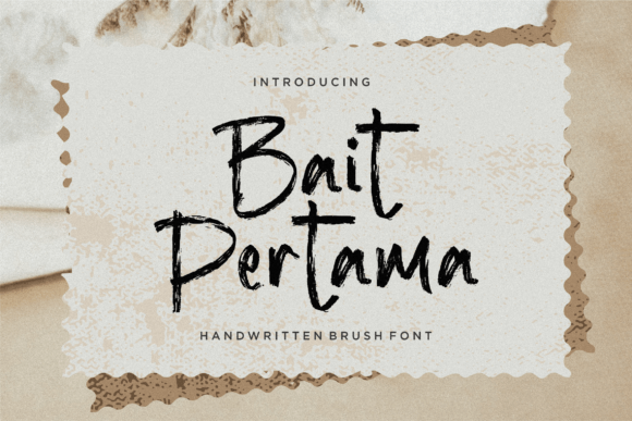 Bait Pertama Font - Featured Image