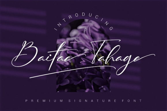 Baitae Tahage Font - Featured Image