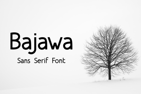 Bajawa Font - Featured Image