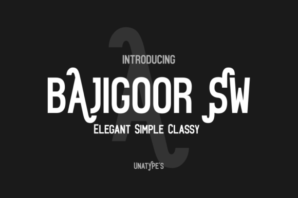 Bajigoor SW Font - Featured Image