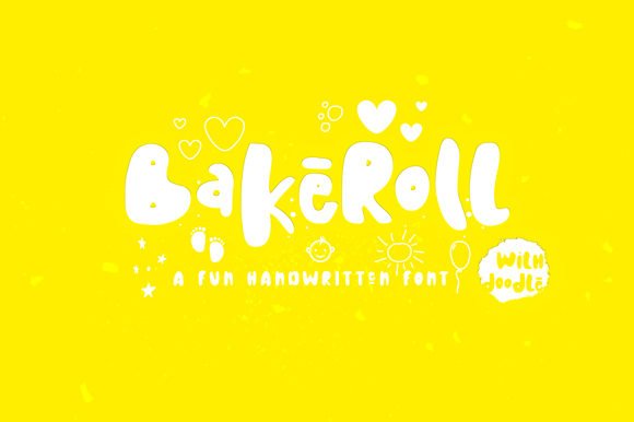 BakeRoll Font - Featured Image