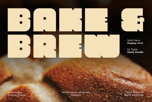 Bake & Brew Font - Featured Image