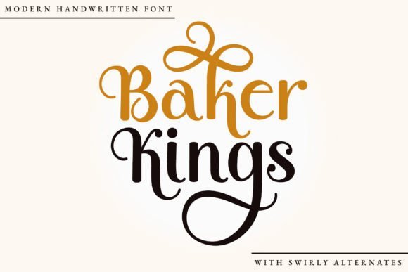 Baker Kings Font - Featured Image