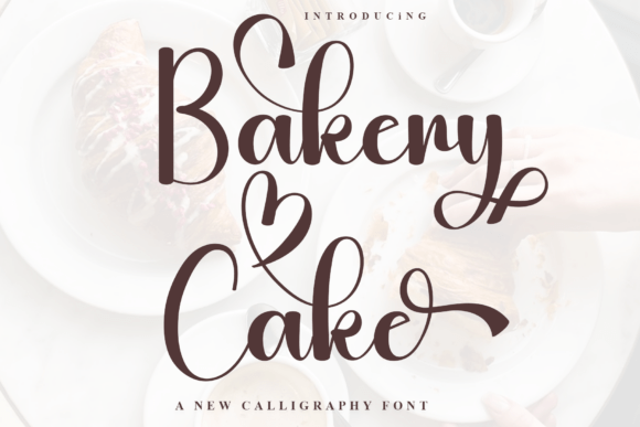 Bakery Cake Font - Featured Image