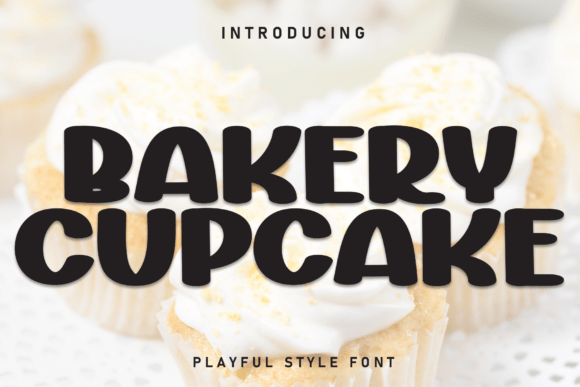 Bakery Cupcake Font - Featured Image