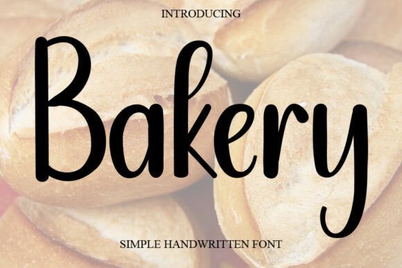 Bakery Font - Featured Image