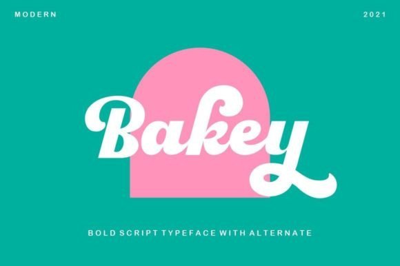 Bakey Font - Featured Image