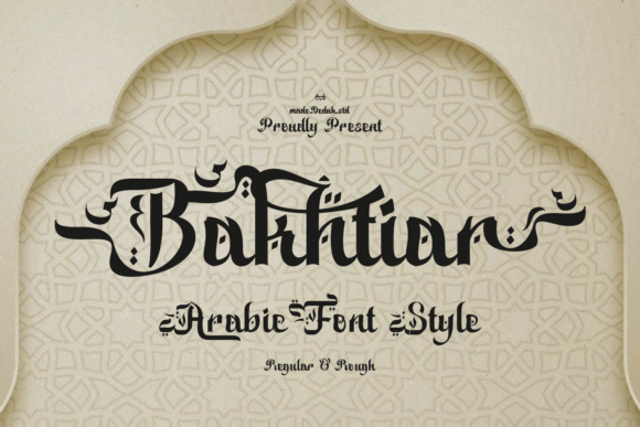Bakhtiar Font - Featured Image