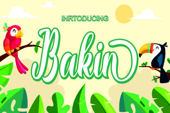 Bakin Font - Featured Image