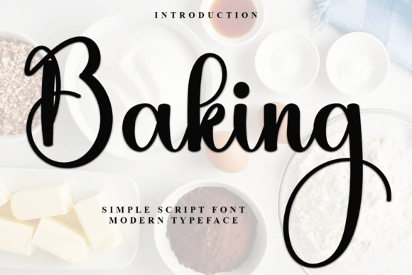 Baking Font - Featured Image