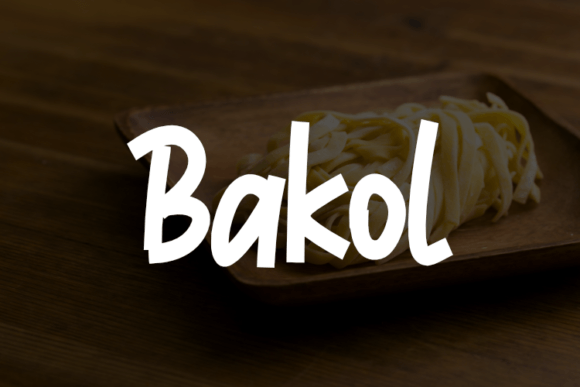 Bakol Font - Featured Image
