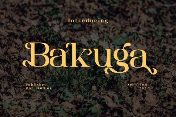 Bakuga Font - Featured Image