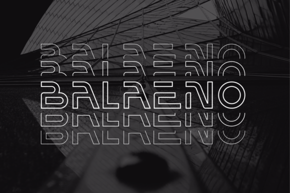 Balaeno Inline Font - Featured Image