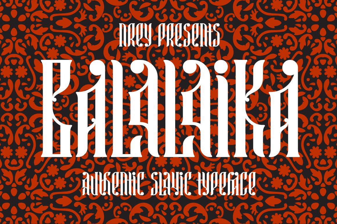 Balalaika Font - Featured Image