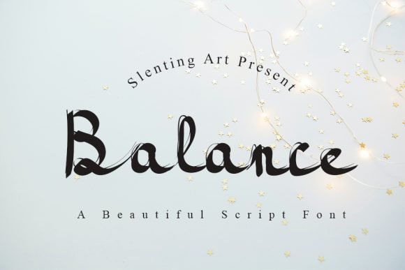 Balance Font - Featured Image