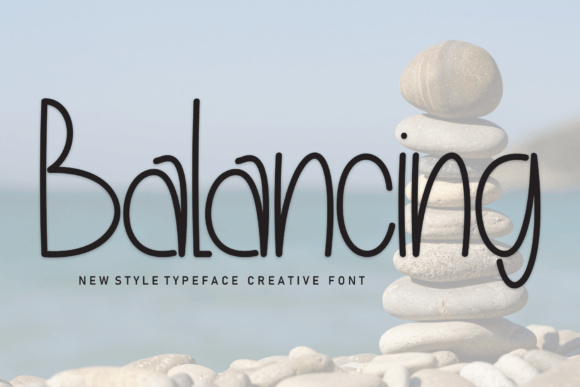Balancing Font - Featured Image