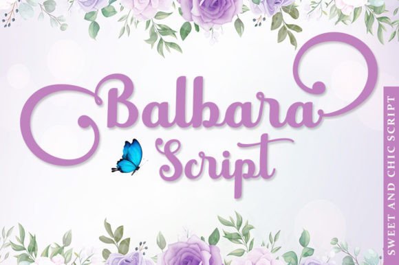 Balbara Script Font - Featured Image
