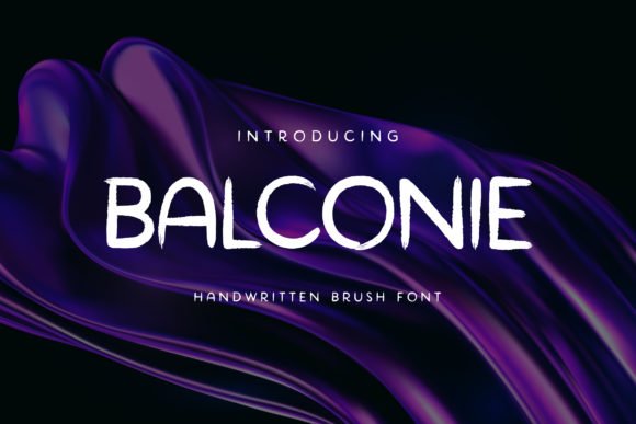 Balconie Font - Featured Image