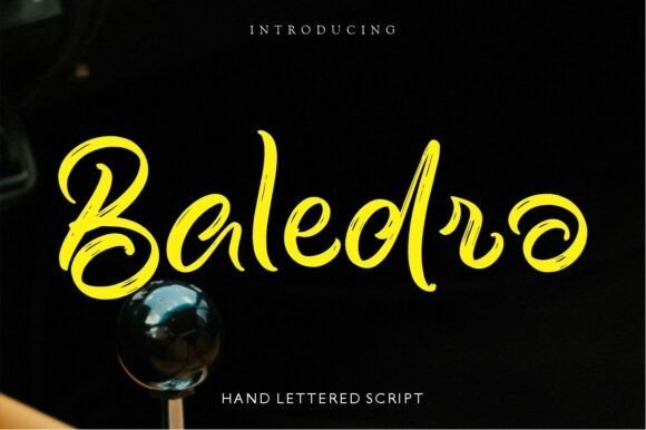 Baledro Font - Featured Image