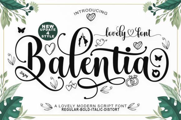 Balentia Font - Featured Image