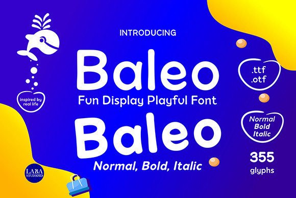 Baleo Font - Featured Image