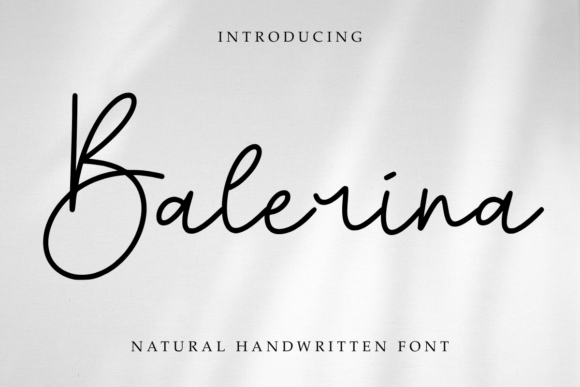 Balerina Font - Featured Image