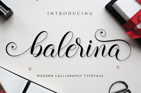 Balerina Script Font - Featured Image