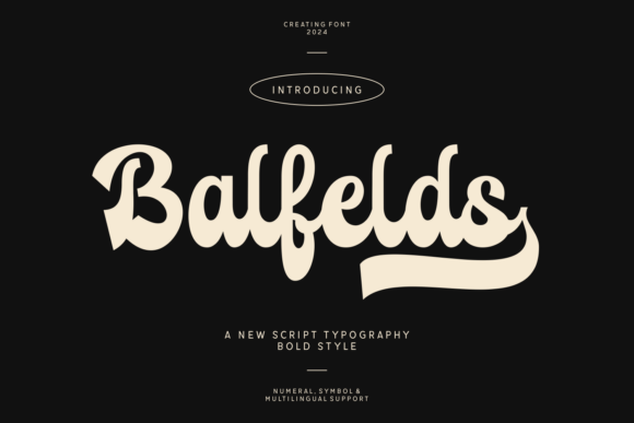 Balfelds Font - Featured Image