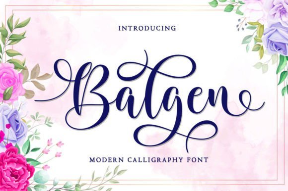 Balgen Font - Featured Image