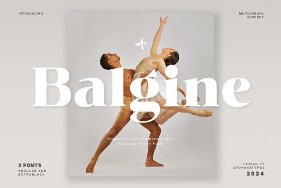 Balgine Font - Featured Image