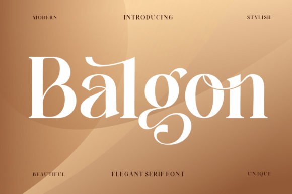 Balgon Font - Featured Image