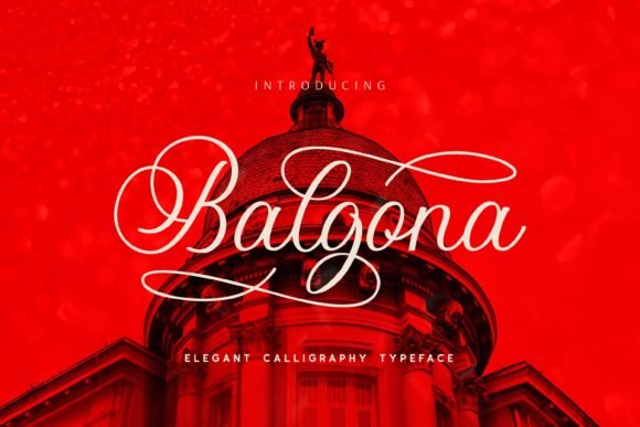 Balgona Font - Featured Image