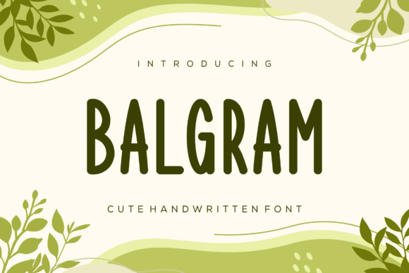 Balgram Font - Featured Image
