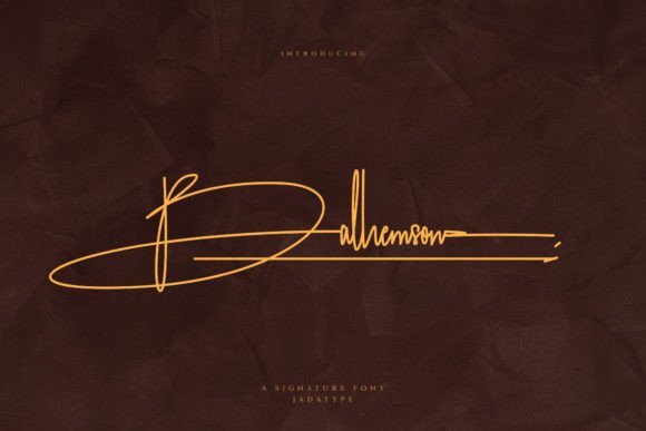 Balhemson Font - Featured Image