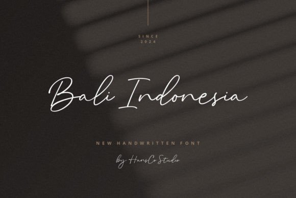 Bali Indonesia Font - Featured Image