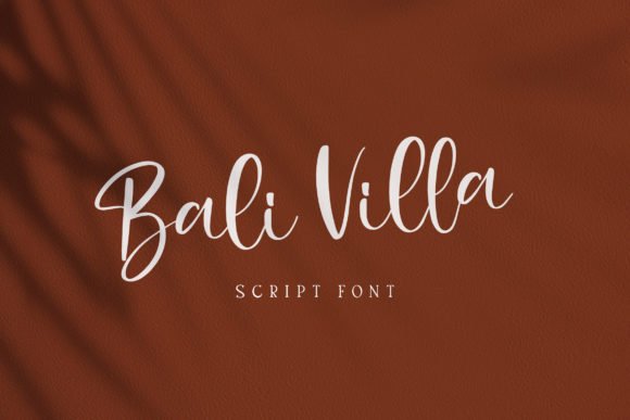 Bali Villa Font - Featured Image